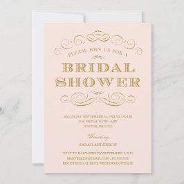 CLASSY SHOWER | BRIDAL SHOWER INVITATION KAART