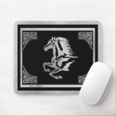 Classy Silver Horse Muismat (Met muis)