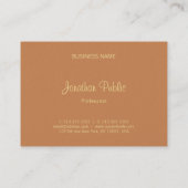 Classy Sjabloon Handwrite Moderne Professional Visitekaartje (Achterkant)