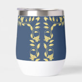 Classy stijlvol goud op Navy Graduation Caps Ivy