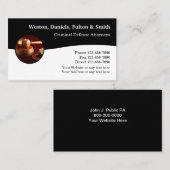 Classy Strafverdediging Law Group Visitekaartje (Voorkant / Achterkant)