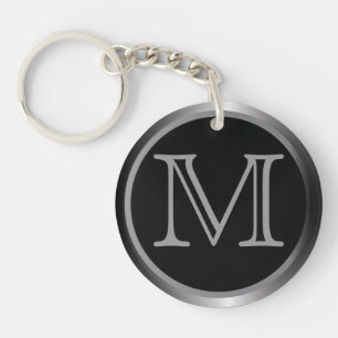 Classy Styled Monogram Sleutelhanger