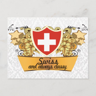Classy Swiss Briefkaart