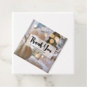 Classy tafel met Fancy plaatsinstelling Bedankjes Labels (In situ)