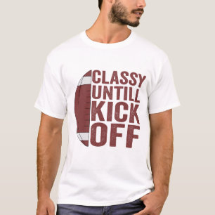 Classy Tot Kick Off Funny Fantasy Football Gift T-shirt