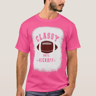 Classy tot kickoff sportfan t-shirt
