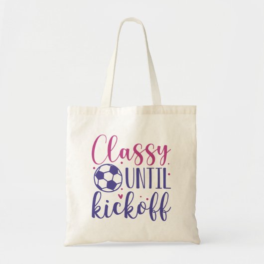 Classy tot Kickoff Tote Bag (Voorkant)