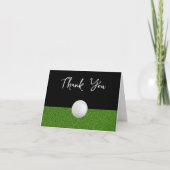 Classy Trendy Golf Business Merci Cartes (Devant)