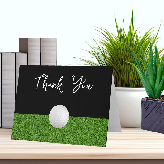 Classy Trendy Golf Business Merci Cartes