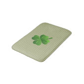 Classy Trendy Irish Lucky Shamrock Badmat (Gekanteld)