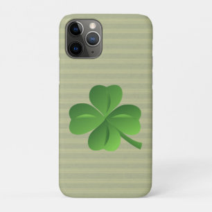 Classy Trendy Irish Lucky Shamrock iPhone 11 Pro Hoesje