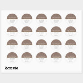 Classy Trendy Mode Sticker Labels (Vel)