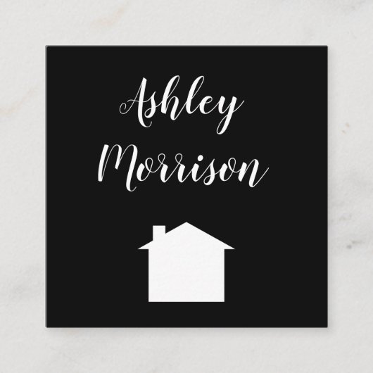 Classy Trendy Realtor Visitekaartje Design (Voorkant)