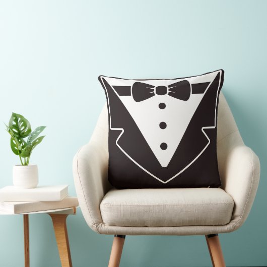 Classy Tuxedo-minimalistisch Sierkussen (Stoel)