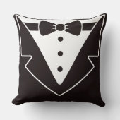 Classy Tuxedo-minimalistisch Sierkussen (Voorkant)