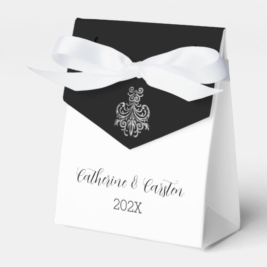Classy Two Colour's Bedankdoosjes (Voorkant Zijde)