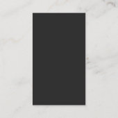 Classy Uber Driver Gouden Toon visitekaartjes (Achterkant)