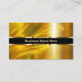 Classy Unique Carte de visite de ton or (Devant)