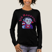 Classy Vampire: een slok gebeurt Tri-Blend Shirt (Voorkant)