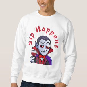 Classy Vampire: een slok gebeurt Trui