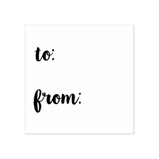 Classy van en naar 	rubberstempel (Afrduk)