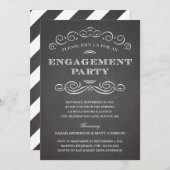 CLASSY-VERLOVING | INVITE VAN DE BETROKKENE KAART (Voorkant / Achterkant)