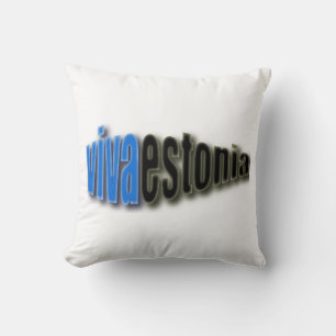 Classy Viva Estonia Pillow! Kussen