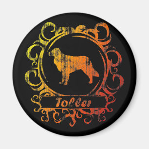 Classy Weathered Toller Magneet