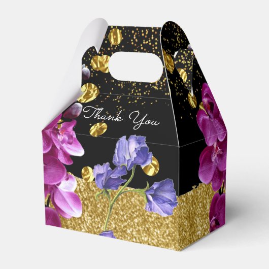 Classy Wedding Favor Box Bedankdoosjes (Achterkant)