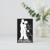 Classy Wedding Planner Visitekaartjes (Staand voorkant)
