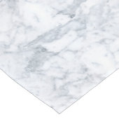 Classy White Marble Kijk Lange Tafelloper (Hoek)