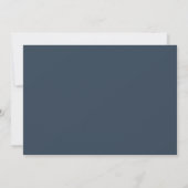 Classy White Script Fotobruiloft Save The Date (Achterkant)