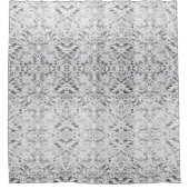 Classy wit douchegordijn stijl 2 (Voorkant)