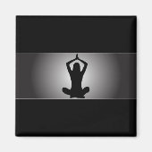 Classy Yoga Magnet Magneet (Voorkant)