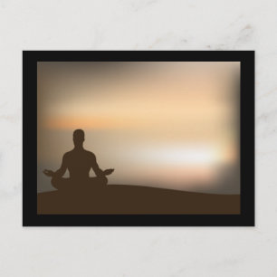 Classy YOGA-postkaart Briefkaart