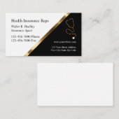 Classy ziektekostenverzekering Visitekaartjes (Voorkant / Achterkant)
