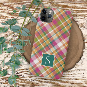Classy Zomer Sinaasappel Roze Blauwgroen Groen Pla iPhone 11 Pro Max Hoesje