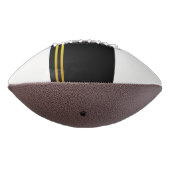 Classy zwart & goud op wit 2-paneelontwerp american football (Gedraaid 270)