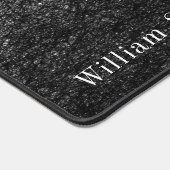 Classy zwart grafiet potlood getekend bureaumat (Hoek)