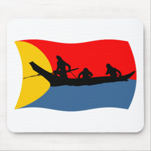 Clatsop Tribe Flag Mousepad Muismat