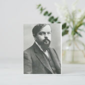 Claude Debussy Briefkaart (Staand voorkant)