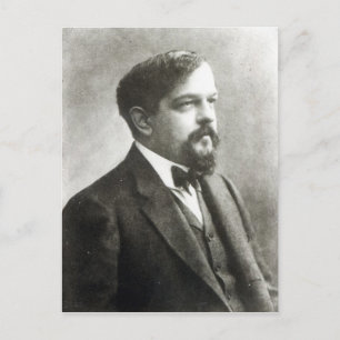 Claude Debussy, c.1908 Briefkaart