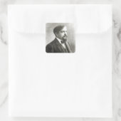 Claude Debussy, c.1908 Vierkante Sticker (Tas)