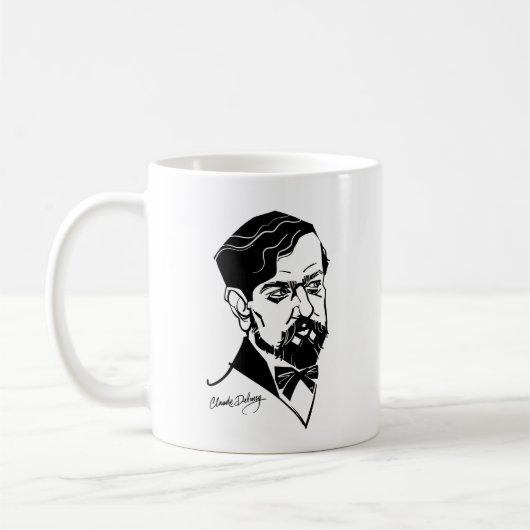 Claude Debussy Koffiemok (Links)