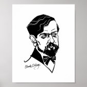 Claude Debussy Poster (Voorkant)