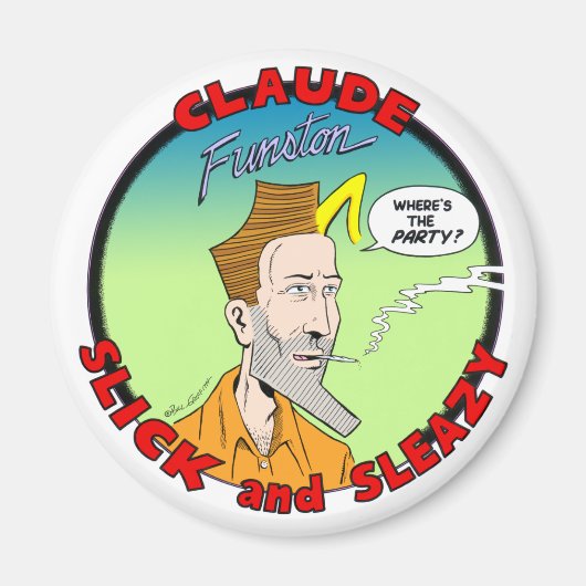 Claude Funston Magnet Magneet (Voorkant)