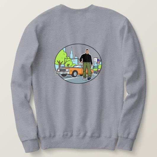 Claude - GTA 3 Trui (Design achterkant)