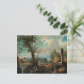 Claude Lorrain Artwork Briefkaart (Staand voorkant)
