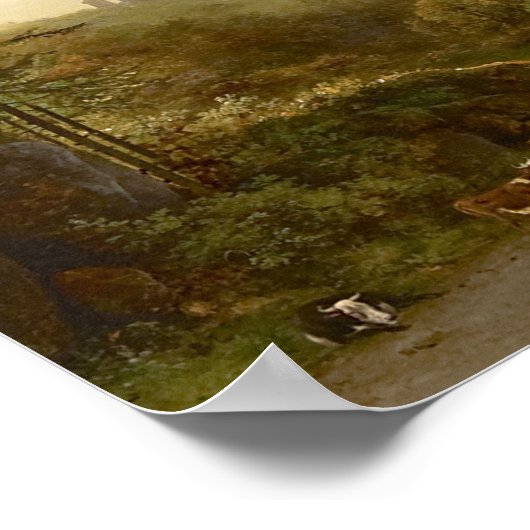 Claude Lorrain Artwork Poster (Hoek)