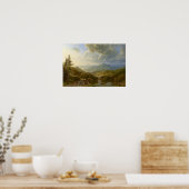 Claude Lorrain Artwork Poster (Keuken)